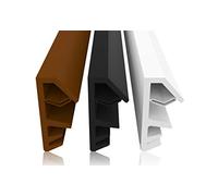 Joint de fenêtre contre les courants d'air poussière, économise des coûts de chauffage, joints d'étanchéité de 5 mm, largeur de rainure de 12 mm noir 10m