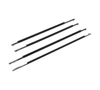 Joint De Fenêtre De Voiture, Bande De Moulure De Porte Avant Arrière, Kit 4 Pièces Pour 2010 à 2015 - Remplacement Parfait, Installation Facile Sans Perçage, Protection