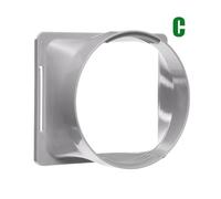 Joint De Fenêtre For Climatiseur Portable 15 Cm, Conduit D'évacuation D'air, Connecteur D'interface For Climatiseur Mobile(1pcs white)