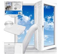 Joint de fenêtre pour climatiseur - JANSHOP - 4 m - Compatible BD-582 - Installation facile - Fermeture à glissière