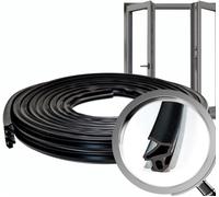 Joint De Fenêtre S-1172,(20mts)Joint Fenetre Isolation Haute Performance. Joint Caoutchouc Idéal Pour Une Protection Durable Contre Les Fuites D`Air Et L`Humidité,Compatible Avec Et Fenêtres Pvc.