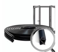 Joint de fenêtre, S-1530, (20mts) | Joint fenetre isolation conçu pour une performance maximale. Joint caoutchouc robuste et souple, idéal pour protéger les fenêtres PVC contre le froid et l’humidité.