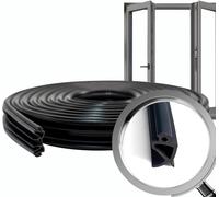 Joint De Fenêtre,S-1530,(5 Mts)Joint Fenetre Isolation Conçu Pour Une Performance Maximale. Joint Caoutchouc Robuste Et Souple,Idéal Pour Protéger Les Fenêtres Pvc Contre Le Froid Et L`Humidité