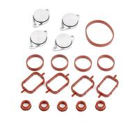 Joint de Filtre à Huile Joint d'étanchéité pour collecteur d'admission d'air, 22/33 mm, pour BMW M57, E39, E60, E46, E38, E53, E83, E70, E71, E92, X3, X5, X6(4PCS 22mm)