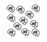 Joint de filtre d'électrovanne VTEC pour Acura RDX Civic 2020-2021 15815RPYG01 15815-RPY-G01 pièces(15815-RPY-G01 10PCS)