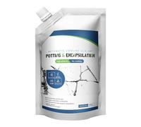 Joint de fissure en béton - 500 g - Colle d'étanchéité pour fissures de rebord de fenêtre - Mastic de réparation de briques imperméable - Colle à séchage rapide pour structures en béton carrelé