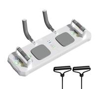 Joint de fitness - Planche d'entraînement pour abdominaux - Entraîneur, ordinateur portable avec corde et minuteur pour salle de sport