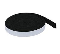 Joint de fumeur Carkio, joint auto-adhésif pour gril haute température en feutre, joint BBQ haute température ignifuge pour fumeur, bande résistante au feu pour couvercle de fumeur BBQ, 1/2 "x 1/8" 6