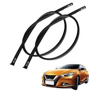 Joint de Gouttière de Toit Voiture pour Nissan LANNIA 2015-2021 OE: 73852-5MA0A 73853-5MA0A, Caoutchouc EPDM Résistant aux Températures Extrêmes et au Vieillissement