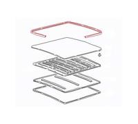 Joint de grand toit ouvrant central pour VOLKSWAGEN Transporter T25 (05/1979-07/1992)