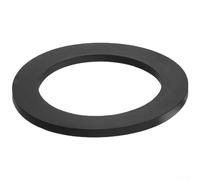 Joint de machine à expresso 58 mm pour modèles Milesto - Bague d'étanchéité en silicone pour tête d'infusion empêche les fuites compatible avec poignée en bois de 83 mm de diamètre extérieur (1 pièce)