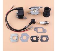 Joint de module de bobine d'allumage de carburateur compatible avec tronçonneuse MS250 MS230 MS210 021 023 025 Wal-bro Carb