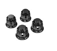 Joint de moteur de moto Compatible avec Honda TRX250X 2009-2023, TRX300X 2009, TRX400X 2009-2014, TRX450R et TRX450ER : 4 cache-écrous d'axe de roue