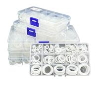 Joint de moteur de moto Kit de joints toriques en silicone blanc CS 1,5/2,0/2,4/3, mm, isolés et étanches, qualité alimentaire joint moteur(White 3.1mm (100pcs))