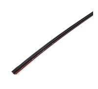Joint de moulage de pare-brise supérieur avant, compatible avec BMW E90 Série 3 325i 325xi 328i 328i 328xi 335d 335i 335xi M3 Sedan Wagon, noir