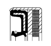 Joint de moyeu ACM (caoutchouc polyacrylique) 12012226B CORTECO