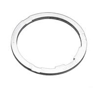 Joint de moyeu libre de vélo pour moyeu de cassette japonais standard avec matériau en alliage d'aluminium pour le réglage du volant d'inertie (2 mm, argenté)