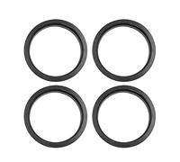 Joint De Moyeux 4 pièces OD 73.1 67.1mm à ID 56.6 58.5 64.3 67.1 57.1mm anneaux centraux de moyeu de voiture alésage de roue entretoise centrale en plastique Bague De Centrage Jante(73.1-57.1 mm)