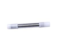 Joint de parapluie de pêche facile à installer - Connecteur portable pour parapluie de pêche - Pour mât de 22 mm - Argent et blanc