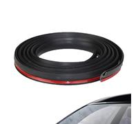 Joint de pare-brise de voiture (1 M/1,7 M/2 M) - Joint étanche automatique en caoutchouc à faible odeur résistant aux UV | Joint de type H souple haute élasticité pour réduction du bruit | Pare-brise