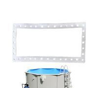 Joint de piscine - Technologie d'étanchéité efficace | Remplacement de la du joint papillon Skimmer - Adhésif flexible double face pour panneau de remplacement de murs automatiques de spa à