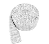 Joint de poêle à bois en fibre de verre - Corde d'étanchéité de 25 mm de large, résistance à la chaleur jusqu'à 1 202 °F, longueur de 7,2 m.(2inx157.5in)