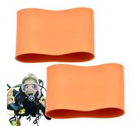 Joint de poignet - Lot de 2 manchons en caoutchouc pour combinaison de plongée | Ensemble de serrage multifonctionnel de manchette, joint de poignet à boucle serrée, équipement de sécurité menottes