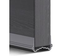 Joint De Porte,100 Cm,Gris,Isolation Acoustique,Autocollant,Mieux Adapté Pour Les Portes De La Maison (Facile À Installer,Ne Tombe Pas, )