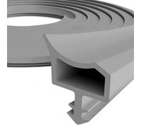 Joint de Porte 10M Entree, Joint Fenetre PVC Calfeutrage Fenetre Boudin de Porte pour Largeur isolation phonique porte de Rainure 4mm Profondeur Rainure 7mm Pliage Rainure 12mm