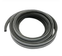 Joint de porte coupe-froid pour fenêtre, Bande d'étanchéité auto-adhésive à brosse for portes et fenêtres en multicolore, 9x9mm, 10-20M(Gray,9 * 9mm*20M)