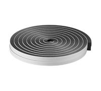 Joint de porte coupe-froid pour fenêtre, Bande d'étanchéité auto-adhésive avec brosse for porte et fenêtre, gris 9X(5-23) mm x 10M(9 * 5mm*10M)