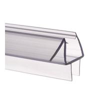 Joint de porte de douche, Bande d'étanchéité for écran de douche, transparente, plusieurs tailles, 8 pièces, 4m, for déflecteur d'eau porte en verre(C-8mm)
