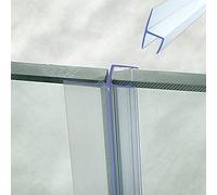 Joint De Porte De Douche, Joint Douche Courbé, F H U Forme Joint De Douche, Joints De Porte En Verre En Silicone Durable, Pour Cabine De Douche Paroi De Douche En Verre (2m h-shaped,6mm)