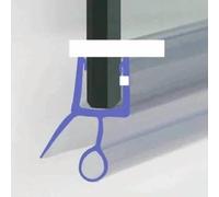 Joint de porte de douche neuf, pour pare-baignoire, bande de douche ou pare-brise, joints de verre de 4 à 6 mm, espace de 10 mm, pour verre de 4 à 6 mm, 1 pièce de 50 cm