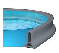 Joint de porte de douche pour cabine de douche,Seuil de douche anti debordement,Seuil de Douche Pliable - Barrage D'eau de Salle de Bain Barrière de Douche (230 cm/90.55 in,Gris)