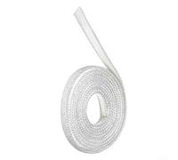 Joint de porte de four en corde plate pour poêle à granulés, 15 x 3 mm, en fibre de verre pour joint d'expansion, emballage, chaudière, porte de cheminée, échangeur de chaleur (300 cm)