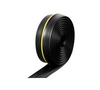 Joint de Porte de Garage Avec Adhésif Bande Résistante Aux Intempéries Noir 500cm