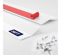 Joint de porte de garage supérieur et côtés - Joint latéral universel pour porte de garage - Joint de rechange pour porte de garage - Efficacité énergétique et antiparasitaire - Pour propriétaires de