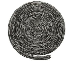 Joint de Porte de Poêle à Bois Corde en Fibre de Verre de Poêle à Bois, Kit de corde de réchaud 8 mm x 2 m Blanc résistant à la chaleur pour poêle à bois/bûches, portes en verre et joint de cheminée