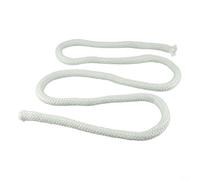 Joint de porte de poêle à feu en fibre de verre pour cheminée et poêle à bois, cordon d'étanchéité de rechange pour une rétention fiable de la chaleur et de la fumée (16 mm x 2 m)