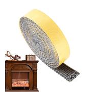 Joint de porte de poêle à granulés - Haute température - Cordon d'étanchéité - Brûleur - Insert d'étanchéité de rechange pour poêle, chauffage, tuyaux de chauffage extérieur, appartement - Isolation