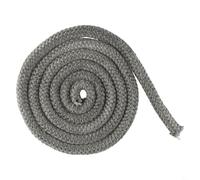 Joint de porte de poêle en fibre de verre de 2 m pour poêles à bois, améliore la performance d'étanchéité et l'efficacité de la chaudière (16 mm)