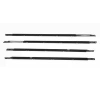 Joint de Porte de Voiture Joint D'étanchéité De Porte Avant Et Arrière Moulure 4 Pièces Vitre 72910TA0A01 Pour Accord Huitième Génération 2008-2012 Joint caoutchouc