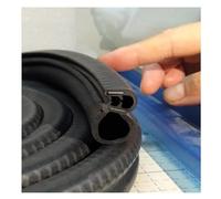 Joint de porte de voiture noir de 12 m, joint de coffre en caoutchouc, protecteur de joint à lèvre pour voiture, bateau, camping-car, camion.