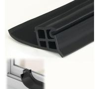 Joint De Porte D'entrée Caoutchouc Autocollant, Bande Etancheite Pour Fenetres Coulissante Autocollante Anti-intempéries,Barre Anti-Pluie Pour FenêTre,1m-5m