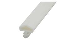 Joint De Porte En Caoutchouc TPE De 10 M X 12 Mm - Joint De Butée Pour Portes Et Fenêtres, Étanchéité, Isolation Acoustique, Blanc Joint De Porte D'entrée, Joints En Caoutchouc Pour Portes Et Fenêtres