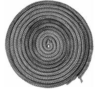 Joint de porte et fenêtre，4 M Joint Ø 10 mm Cordon d'étanchéité pour Poêle, Joint Fibre de Verre Ficelle Joint de Porte F