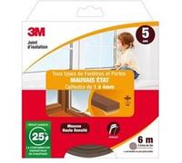 Joint De Porte Et Fenêtre Universel Joint Mauvais Etat 1 À 4 mm X 6 m Marron Marron G