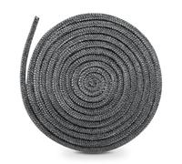 Joint de Porte Four, Joint de Cheminée Insert Poêle, 14mm x 2,5m, Ligne D'étanchéité pour Portes de Cheminée, Joints en Fibre de Verre, Joint de Porte de Poêle à Bois