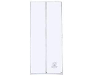 Joint de porte HOOMEE pour climatiseurs mobiles avec rallonge de tuyau cousue pour une performance de refroidissement optimale, une consommation d'énergie réduite, avec fermeture Éclair, 100x210cm